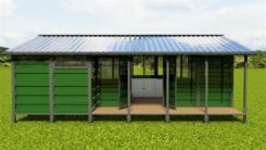 8mtrs x 5.3mtrs Single Bedroom Cottage Module