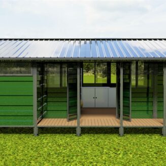 8mtrs x 5.3mtrs Single Bedroom Cottage Module